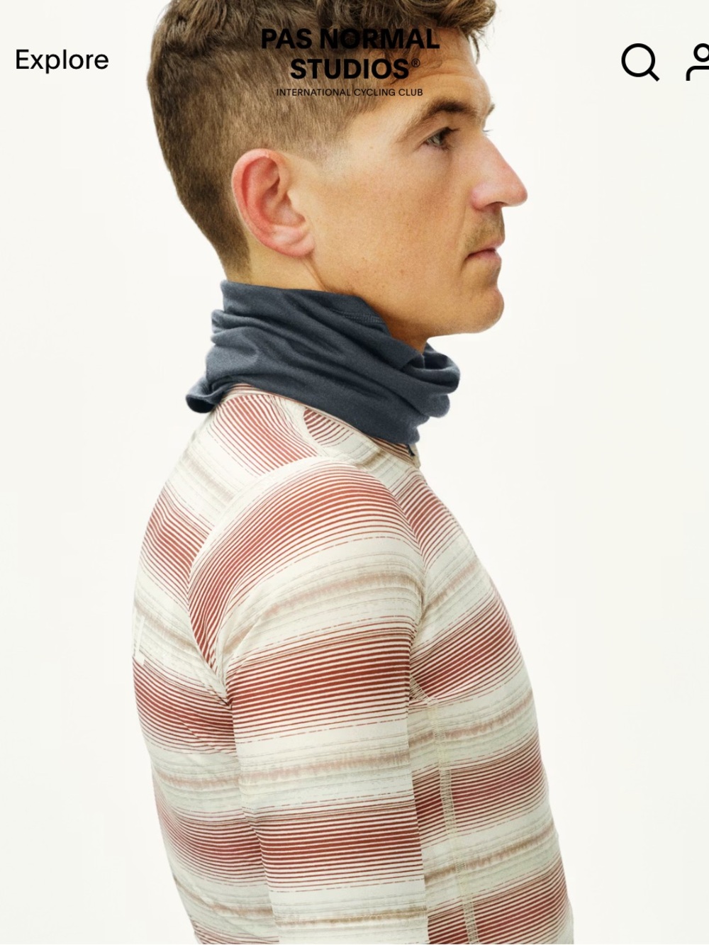 Pas Normal Studios - Logo Merino Necktube